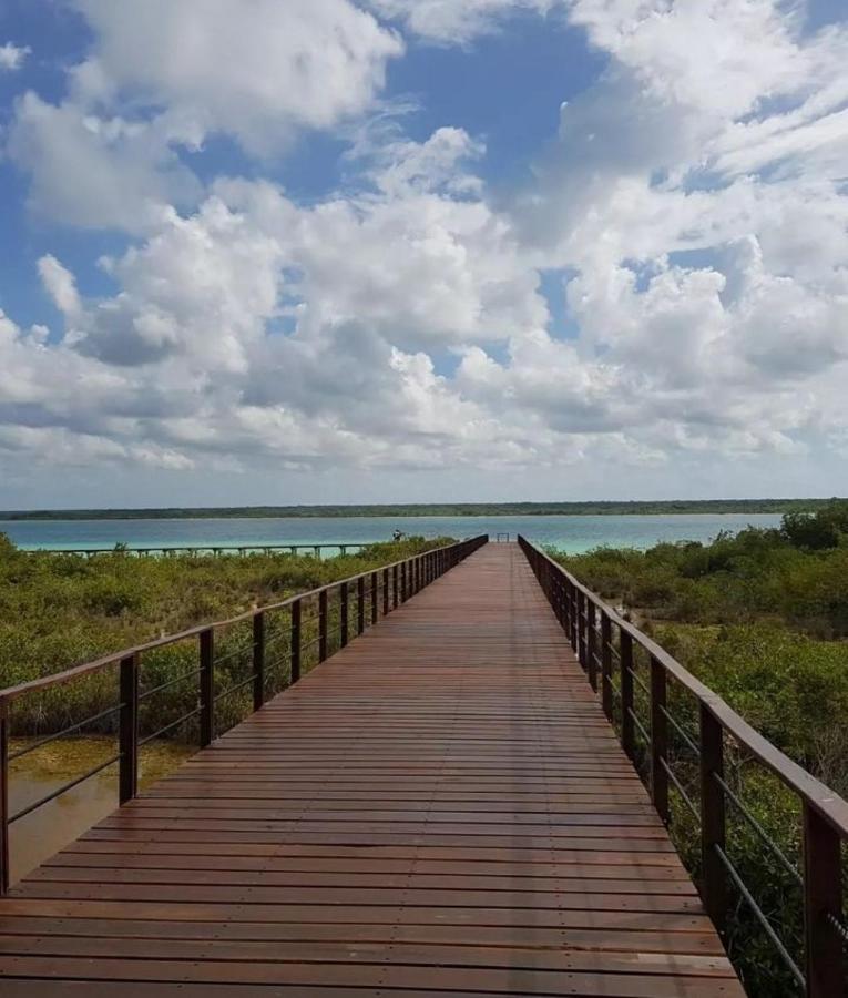 Muelle36 Hostel Bacalar Exteriör bild